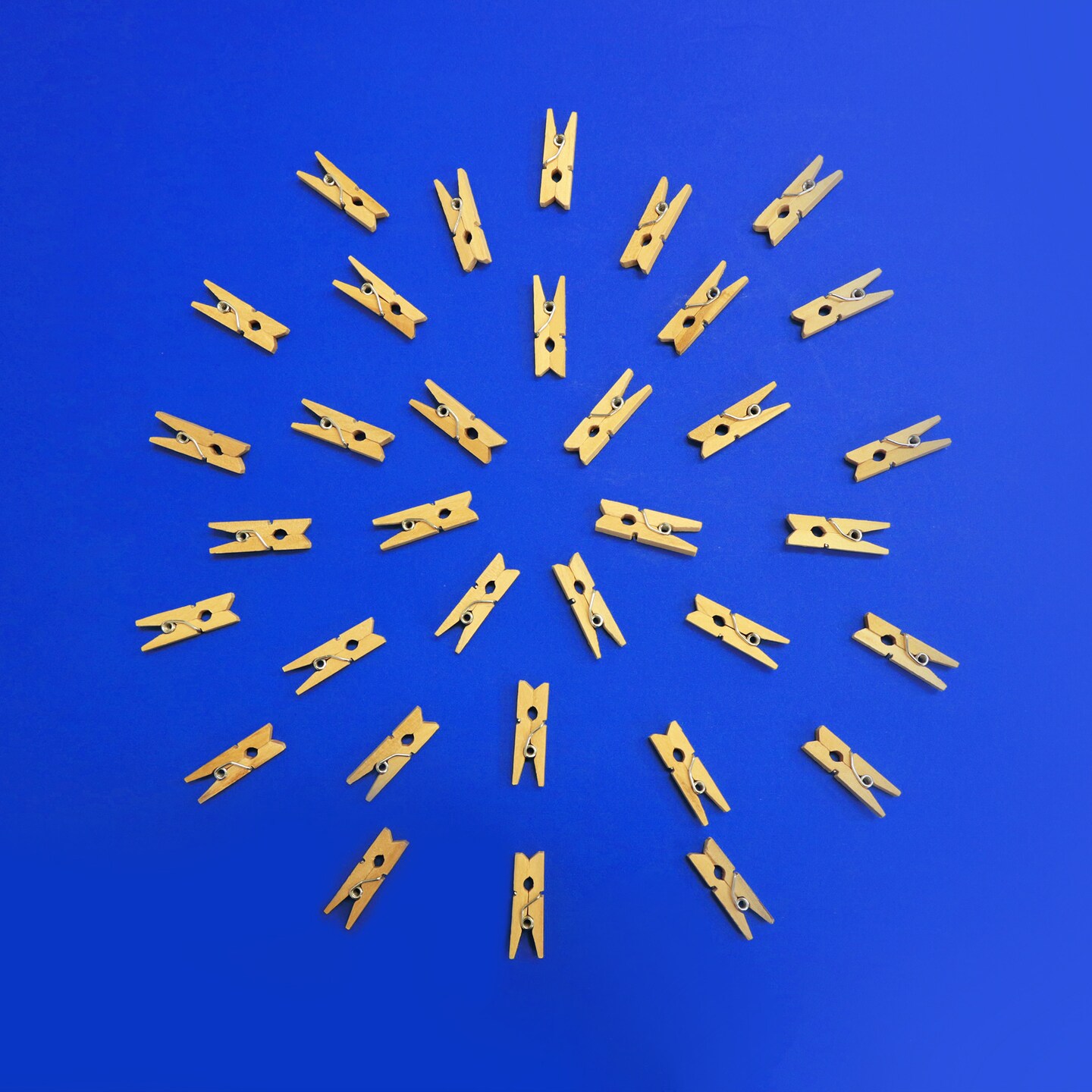 BAZIC Mini Natural Clothes Pin (50/Pack)