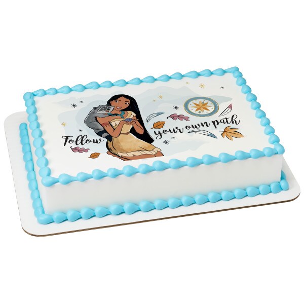 Disney Princess Pocahontas Edible Cake Topper Image