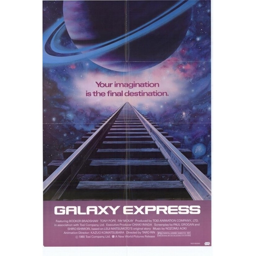 Galaxy Express Movie Poster (11 X 17) - Item Movae4670