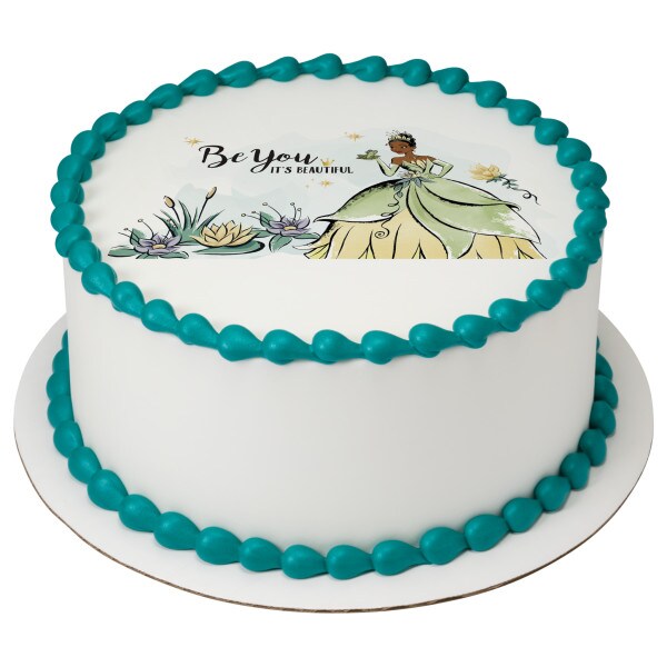 Disney Princess Tiana Be You Edible Cake Topper Image - 1/4 Sheet