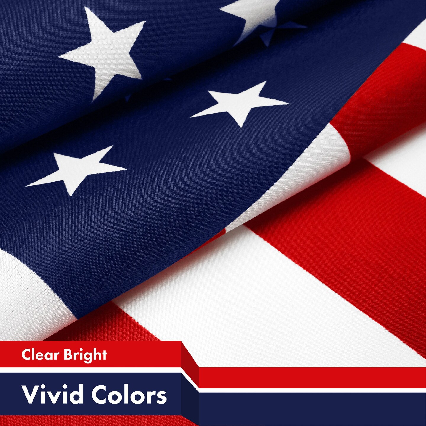 G128 Combo Pack: American USA Flag 3x5 Ft &#x26; American USA 51 Stars Flag 3x5 Ft | Both LiteWeave Pro Series Printed 150D Polyester, Brass Grommets
