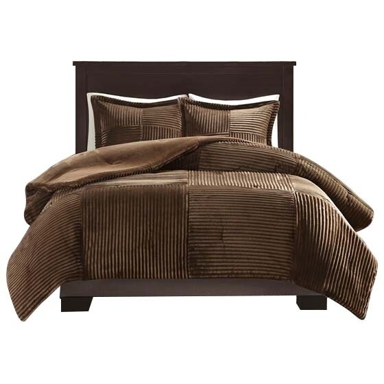 Gracie Mills Hendricks Plush Down Alternative Comforter Set - Grace-7168