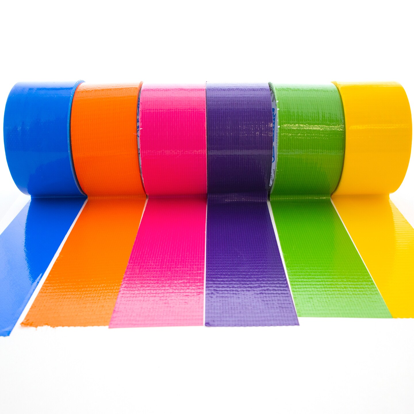 BAZIC 1.88&#x22; X 10 Yard Assorted Fluorescent Colored Duct Tape
