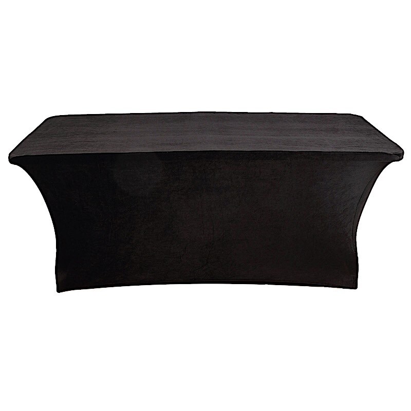 6 ft Premium Velvet Rectangular Tablecloth