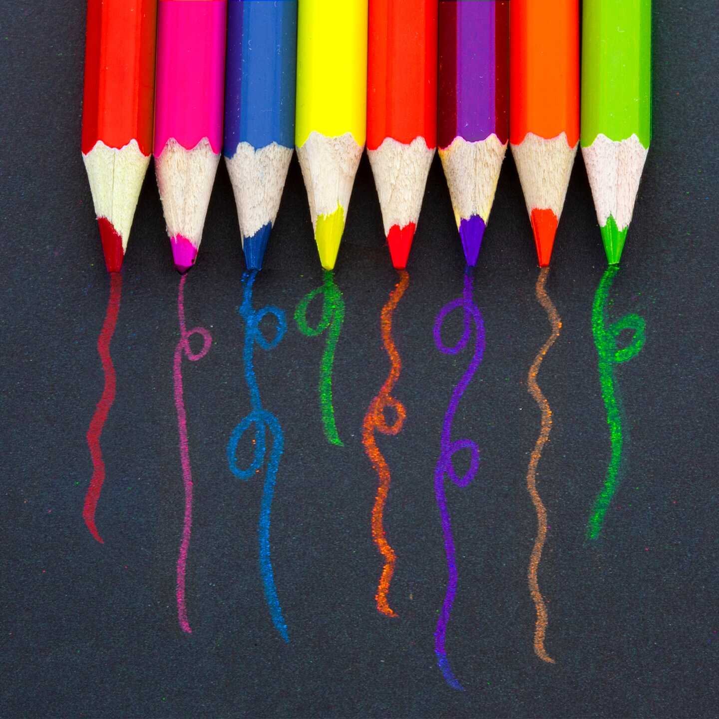 BAZIC Color Pencil Neon (8/Pack)