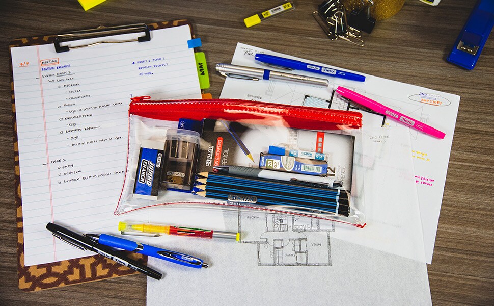 BAZIC 0.7 mm Polaris Mechanical Pencil w/ Ceramics High-Quality Lead