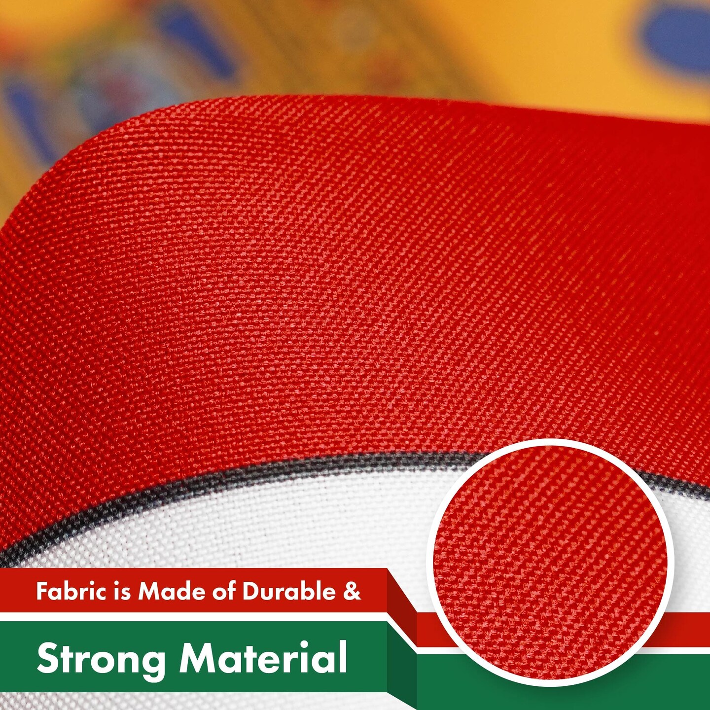 G128 5 Pack: Hungary Hungarian Coat of Arms Flag | 3x5 Ft | LiteWeave Pro Series Printed 300D Polyester | Country Flag, Vibrant Colors, Brass Grommets