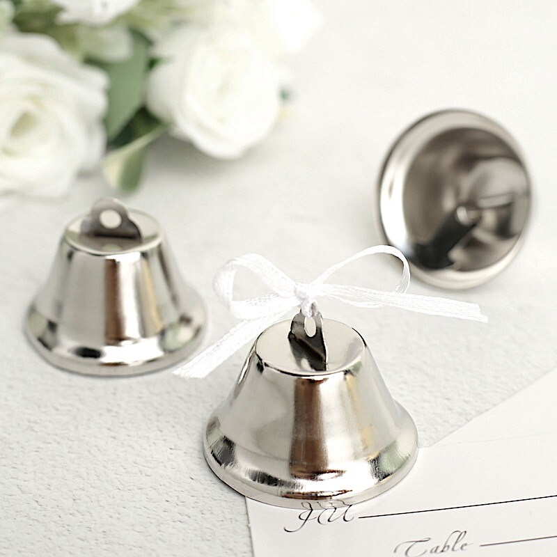 24 Mini KISSING BELLS Wedding Favors