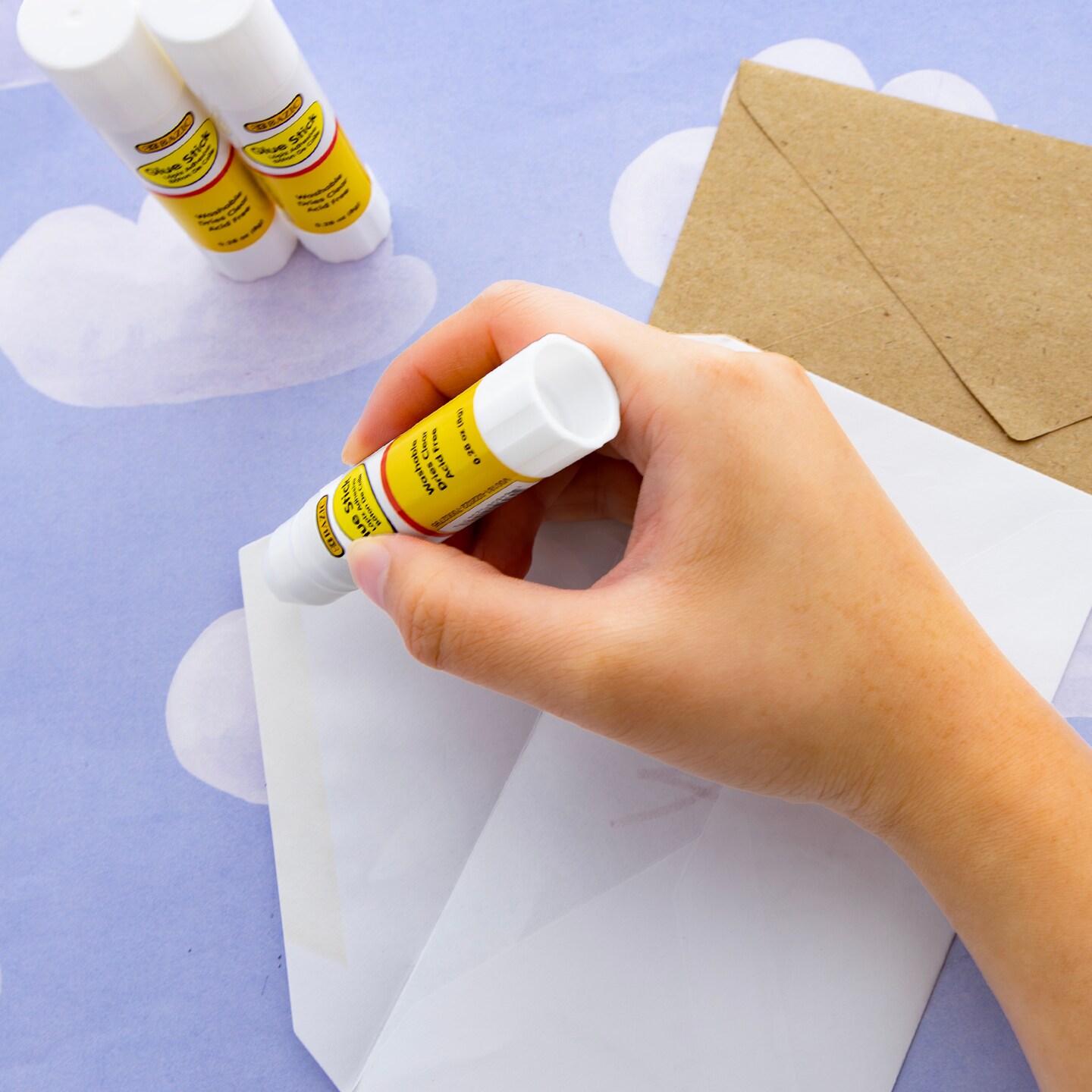 BAZIC Glue Stick All Purpose 0.28 Oz (8g)(30/Pack)