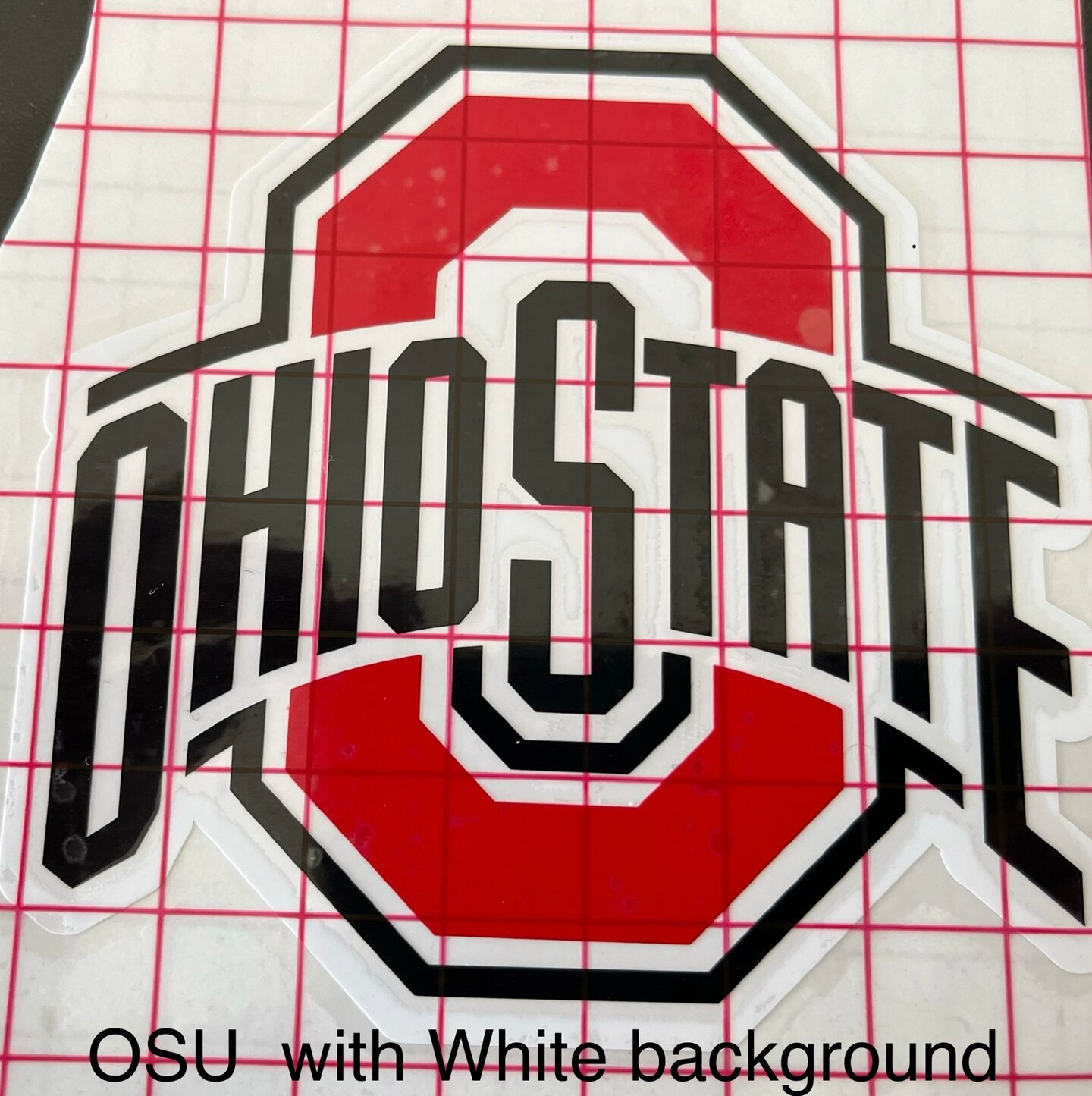 Ohio State University Buckeyes vinyl decal set of MakerPlace by