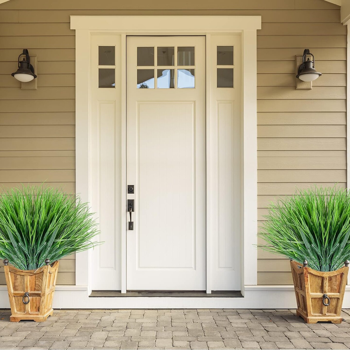 Celebrate Nature: 22 Bundles Artificial Grass for Indoor/Outdoor Décor