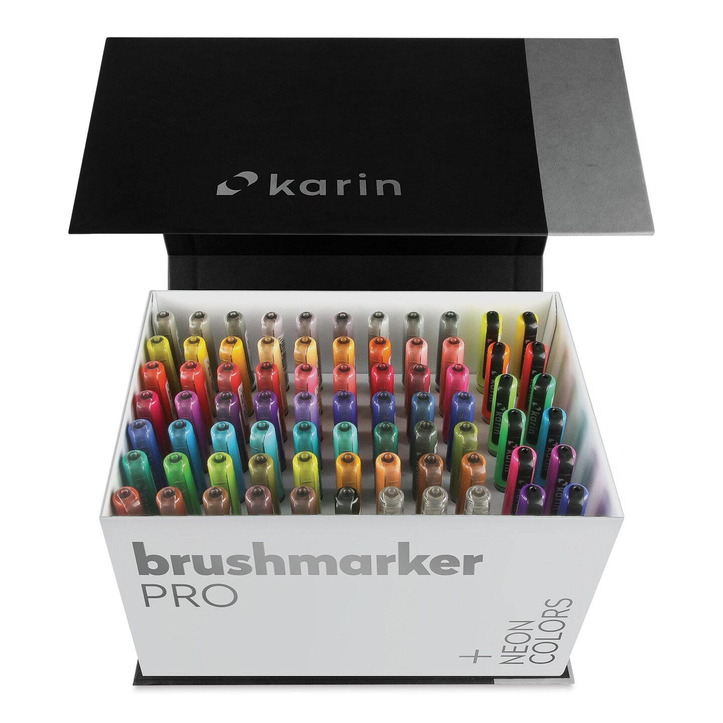 Karin Brushmarkers Pro Markers - Mega Box Plus, Set of 75