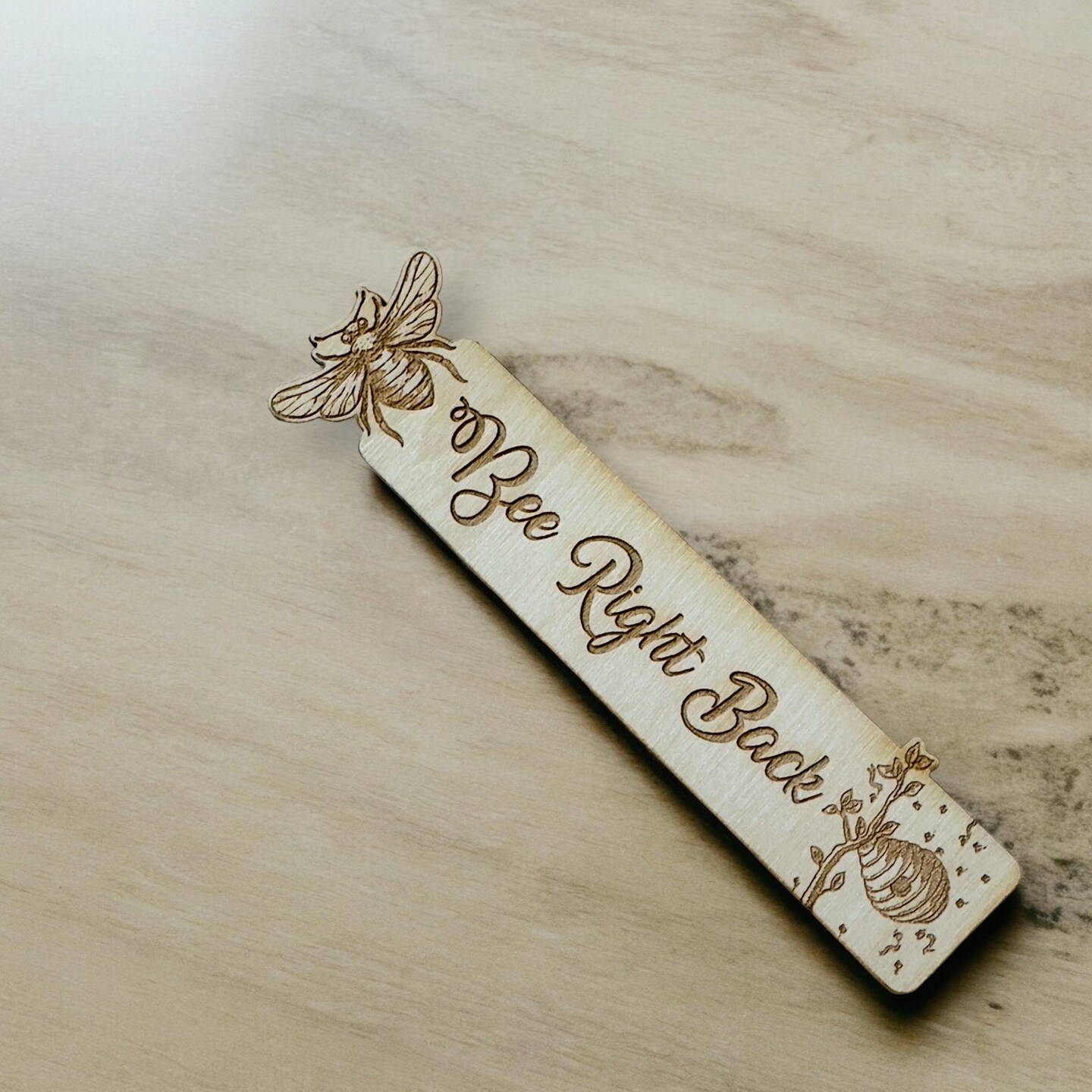 Bookmark - Bee Right Back