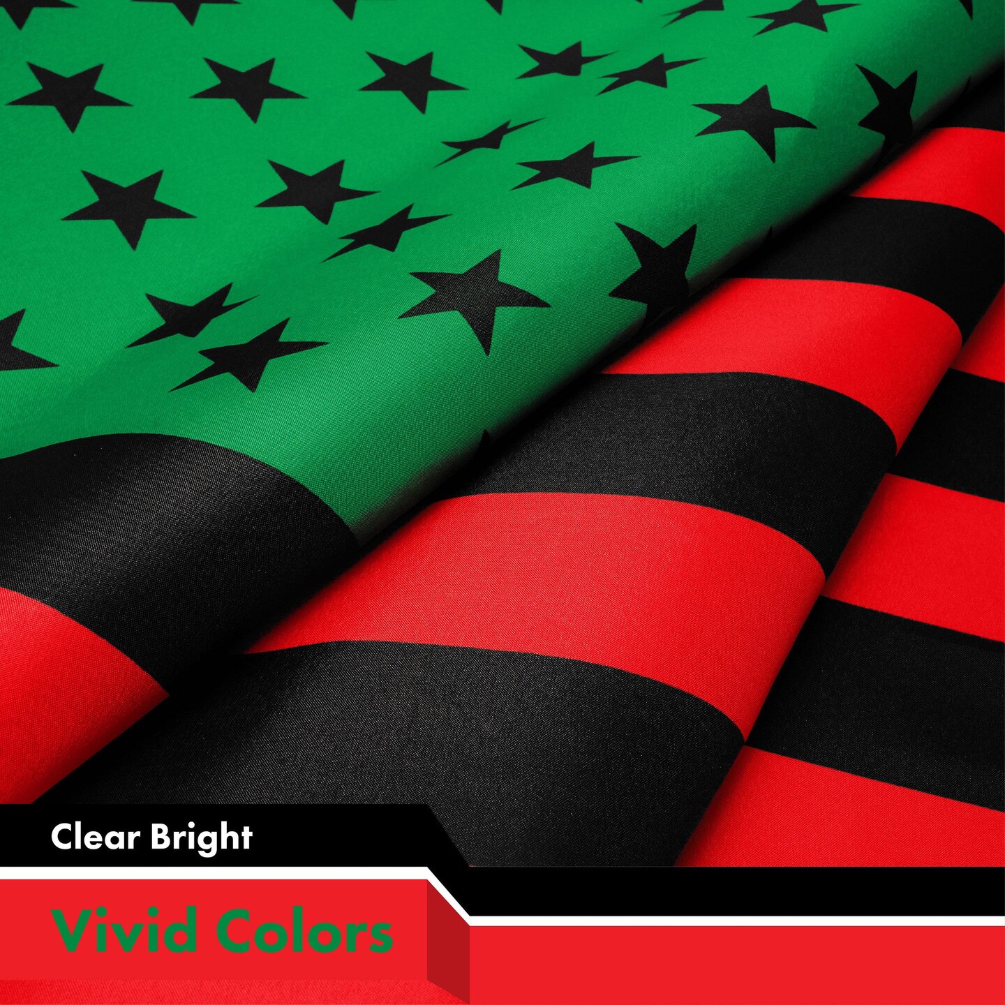 G128 3 Pack: Afro American Black Liberation BLM Flag | 3x5 Ft | LiteWeave Pro Series Printed 150D Poly | Indoor/Outdoor, Vibrant Color, Brass Grommets, Thicker and More Durable Than 100D Polyester