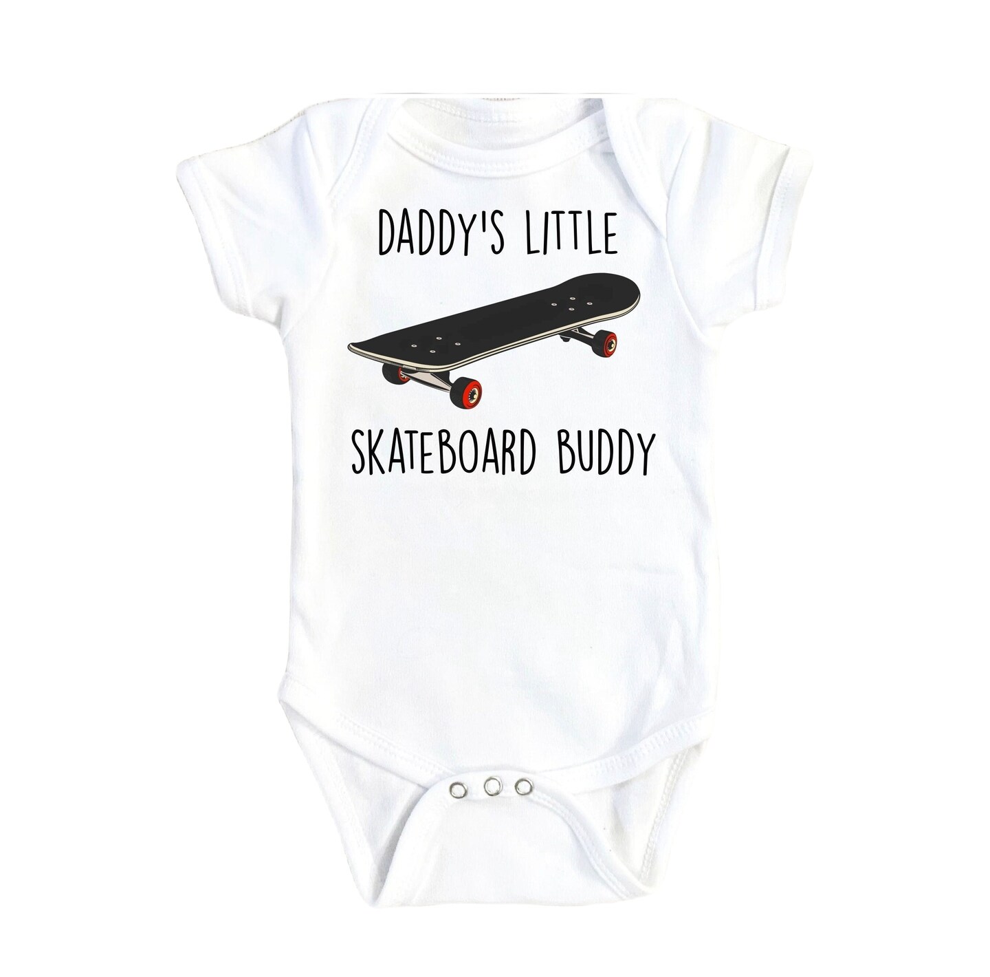 Skateboarding Daddy Baby Boy Girl Clothes Infant Bodysuit Funny - Main Image