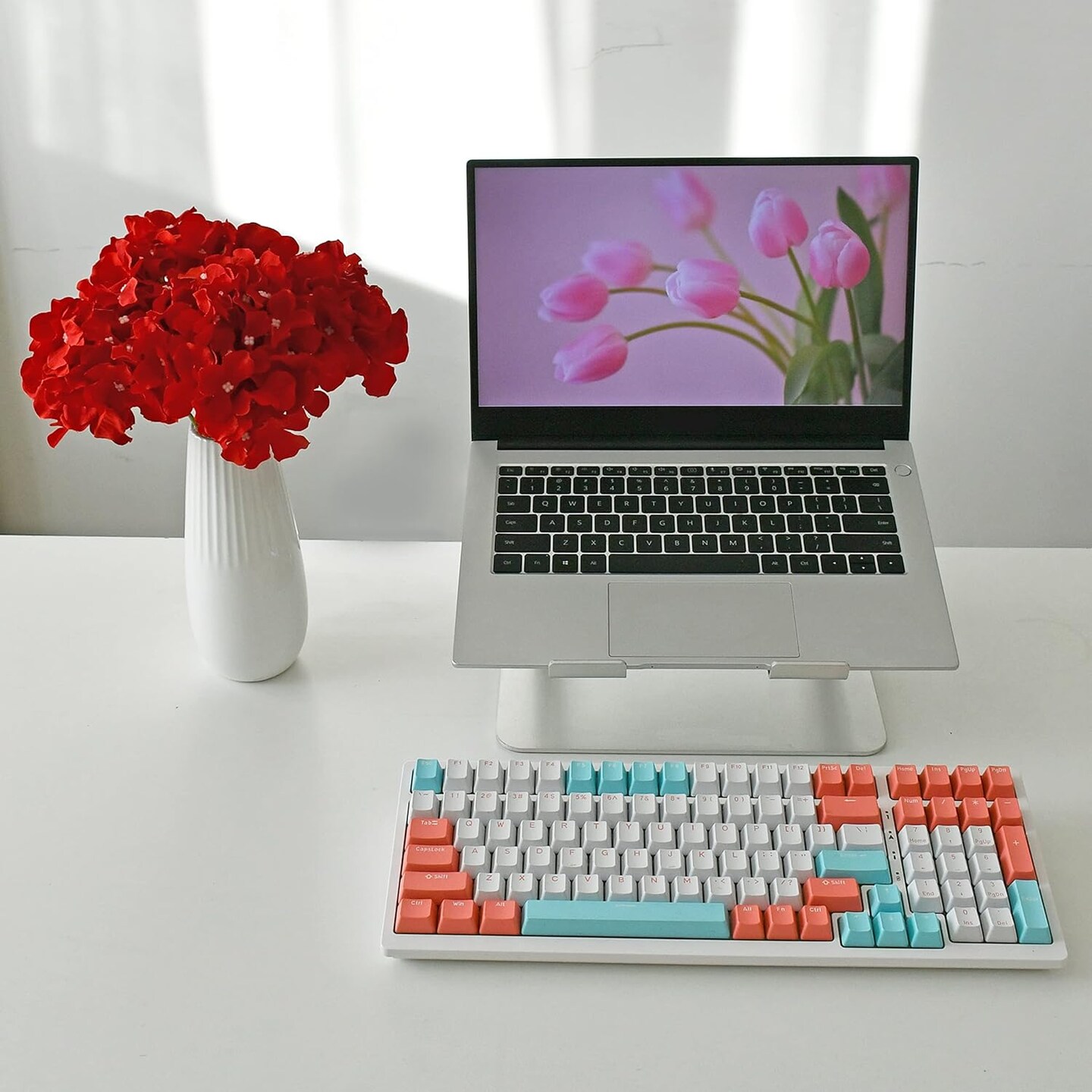 10pcs Hydrangea Silk Flower Heads: Perfect for Mother's Day, Easter, and Weddings