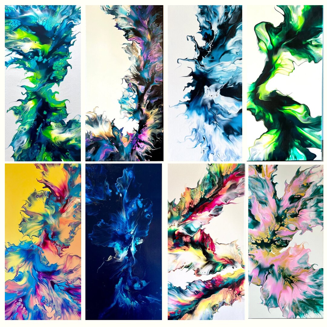 Acrylic Dutch Pour Painting