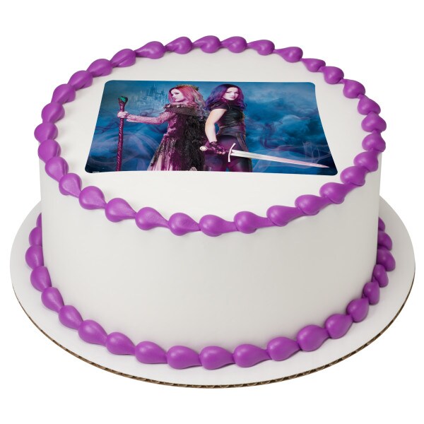 Disney Descendants 3 Wicked Showdown Edible Cake Topper Image - 1/4 Sheet