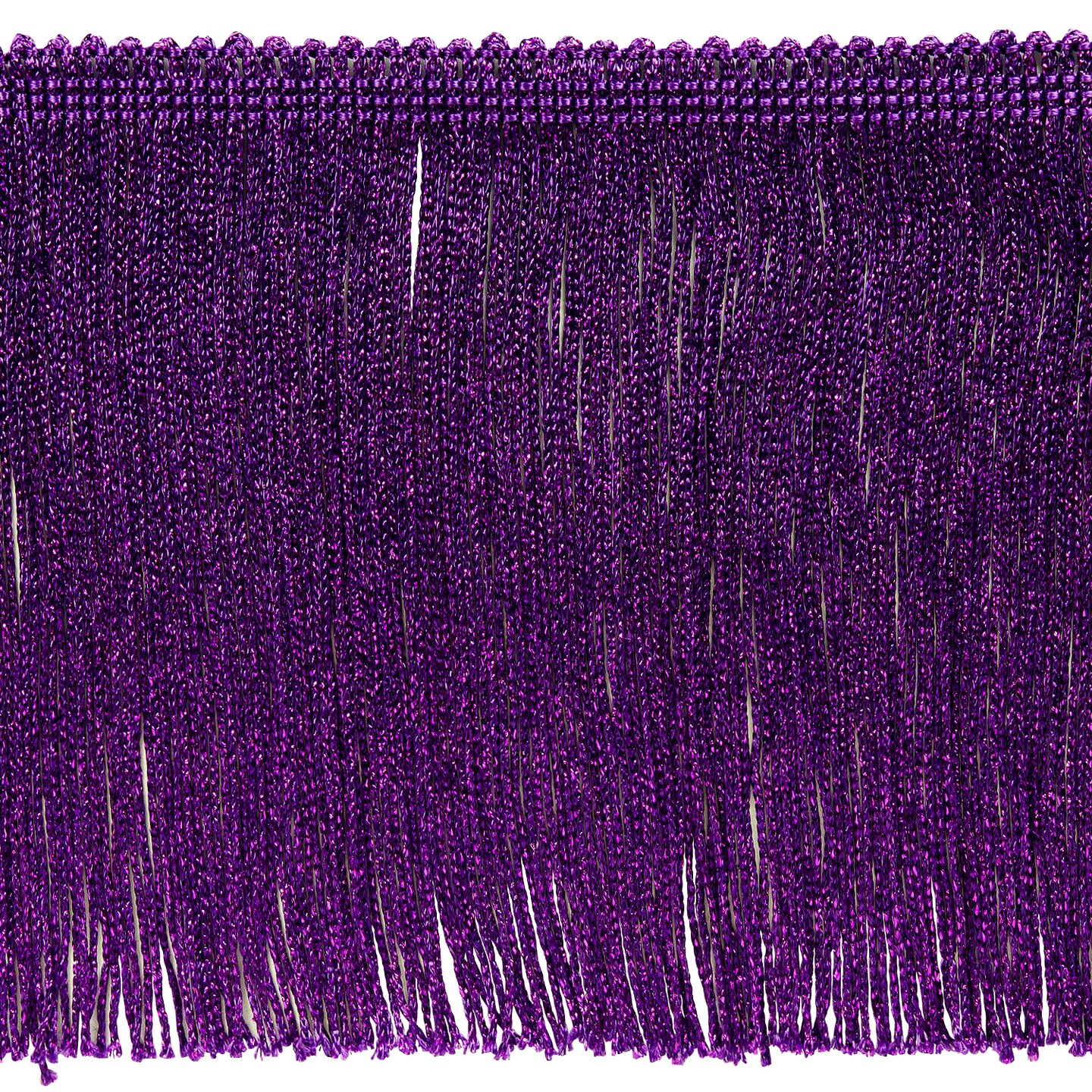 Metallic Chainette Fringe Trim