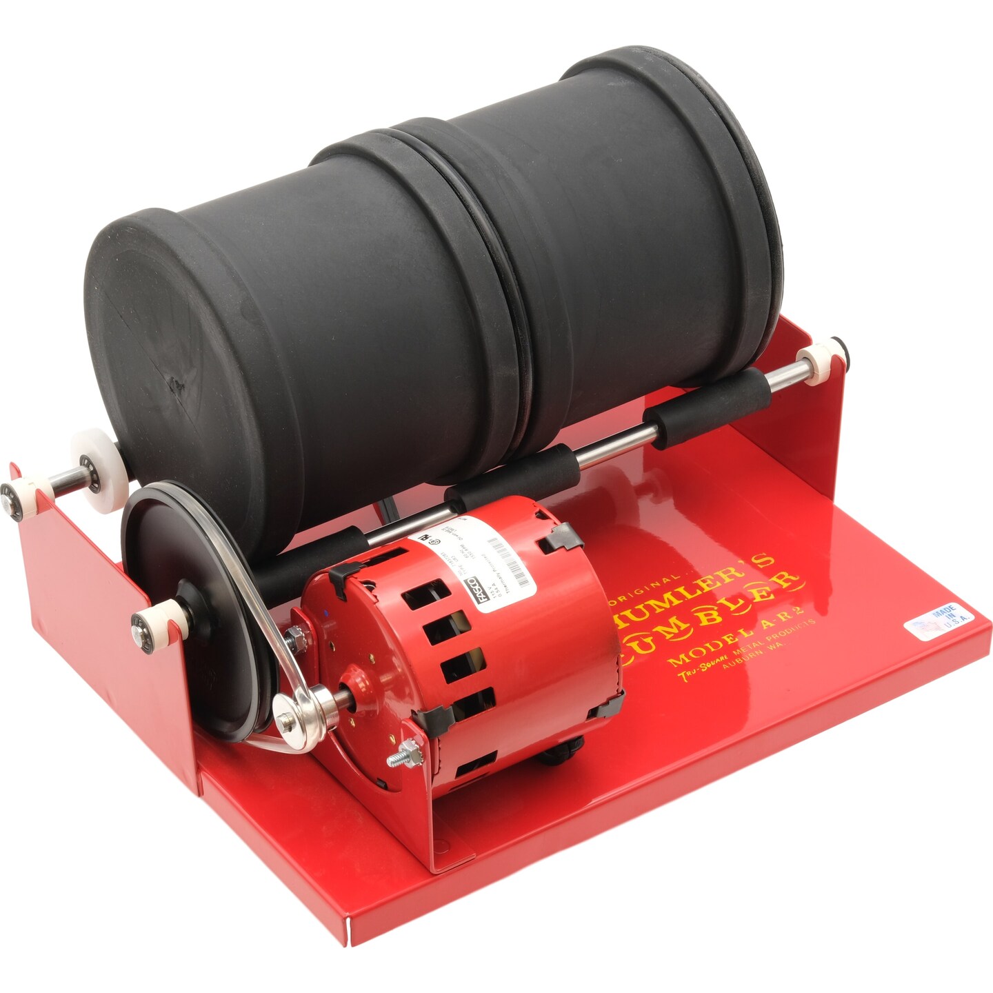 Two Thumler A-R2 Rotary Rock Tumbler 6lb Two Barrel Polisher Made In USA