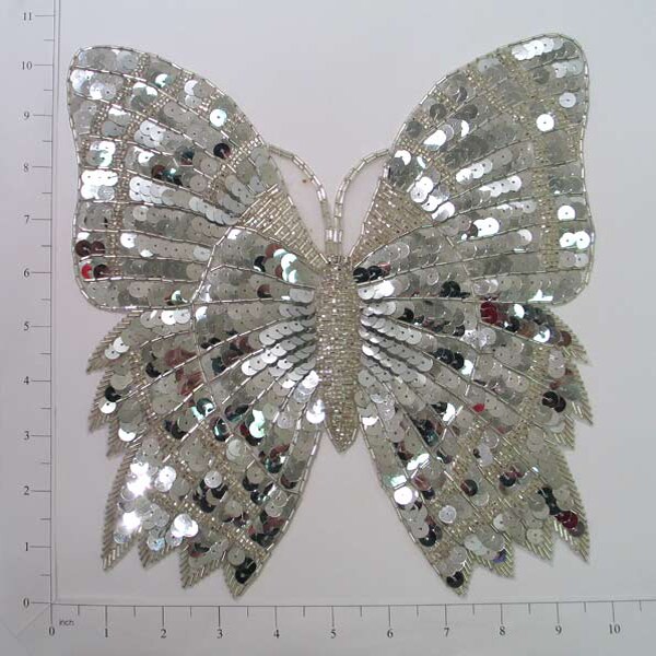 Monarch Butterfly Sequin Applique Patch Michaels