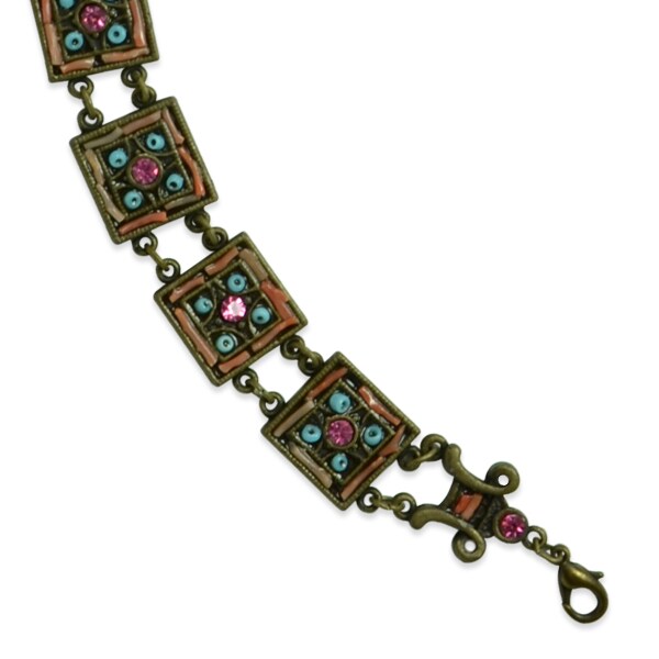 Antique Inspired Gemstones Bracelet