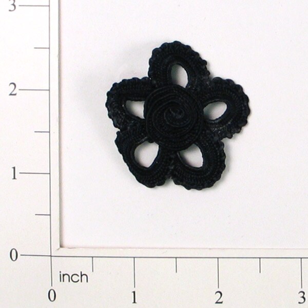 1 3/4&#x22; x 1 3/4&#x22; Rose Circlette Bouquet Accent Applique/Patch