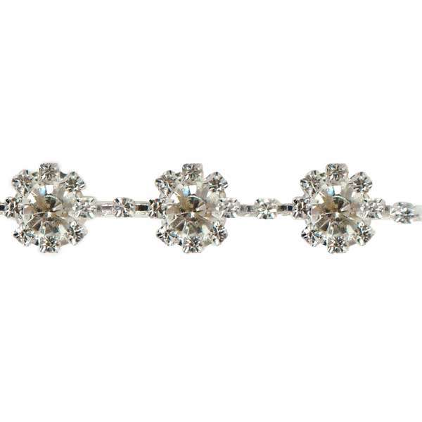 Sparkling Crystal Rhinestone Trim