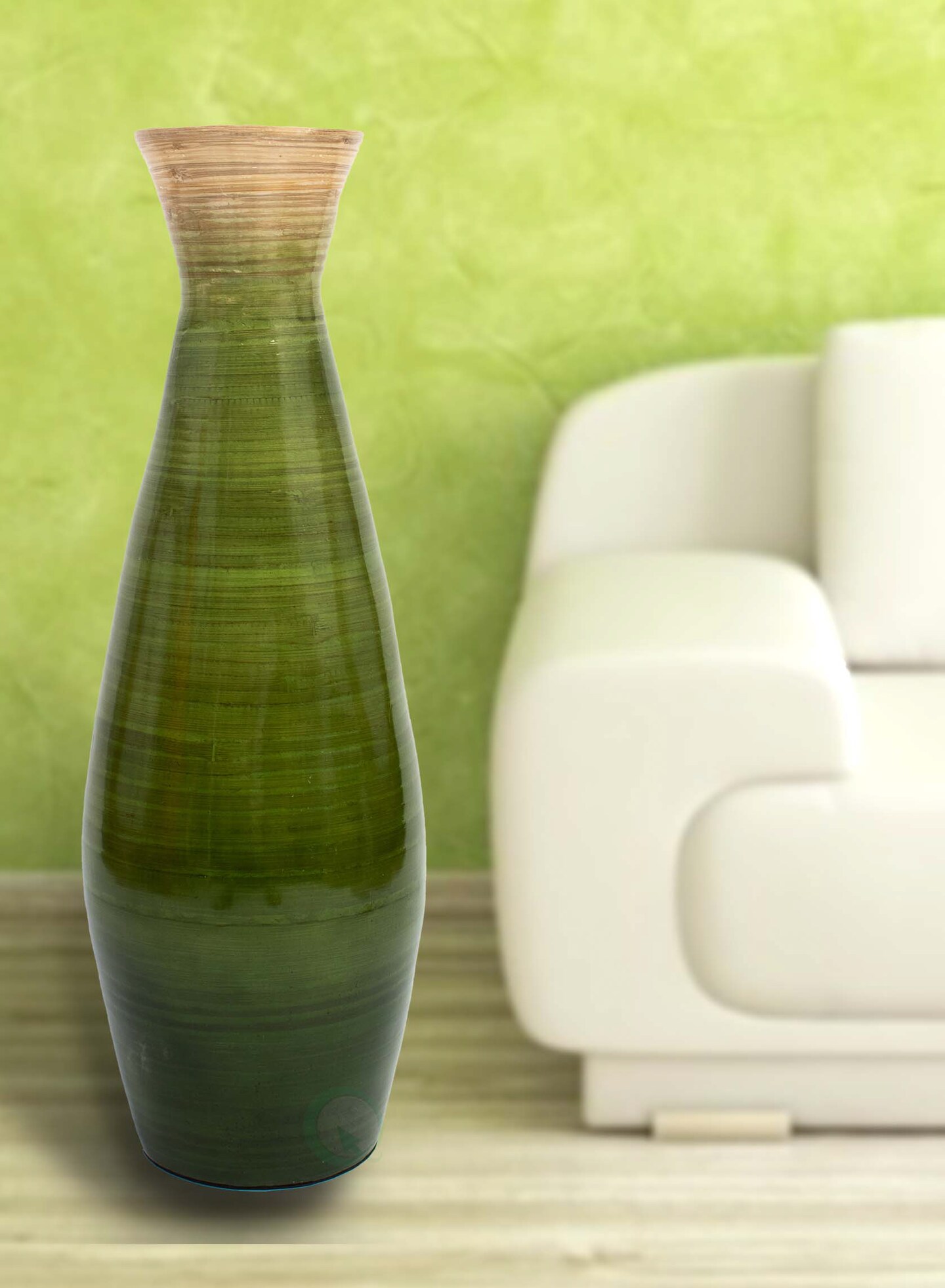 Uniquewise Modern Floor Vase for Living Room, Entryway or Dining, Fill Up  with Branches or