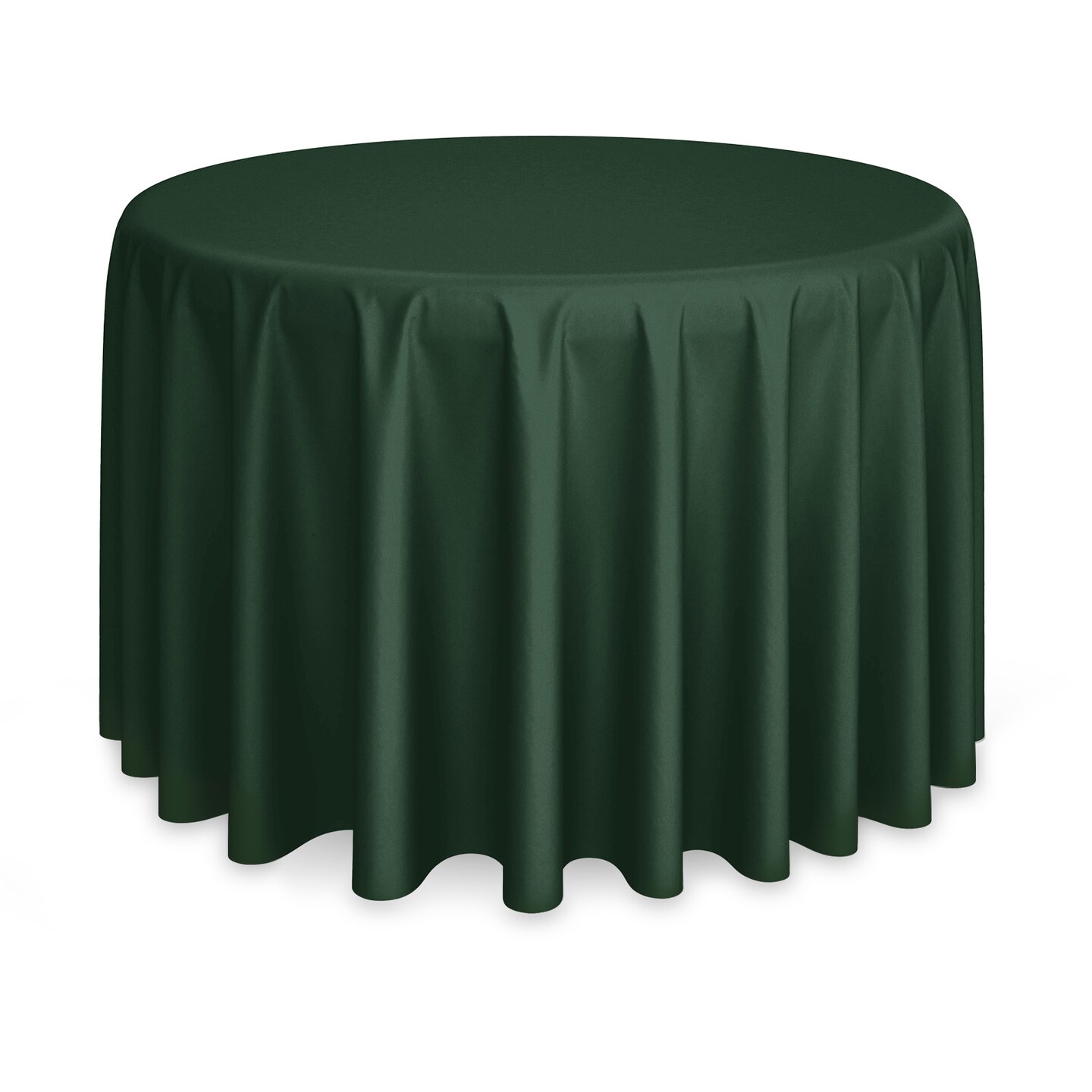 Lann's Linens - Round Premium Tablecloth for Wedding / Banquet / Restaurant - Polyester Fabric Table Cloth