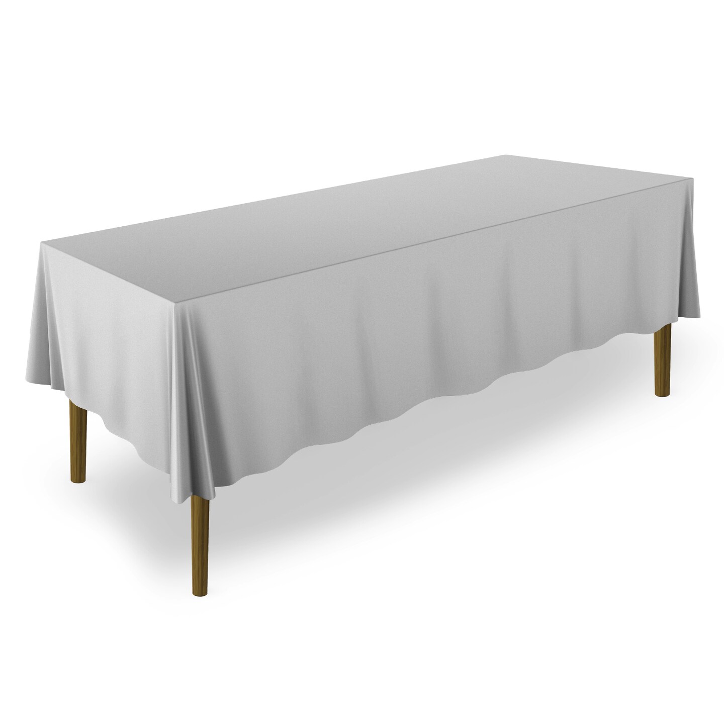 Lann's Linens Rectangular Tablecloths, Washable Polyester Fabric Table Cloths for Dining Tables, Parties, Restaurants, Weddings