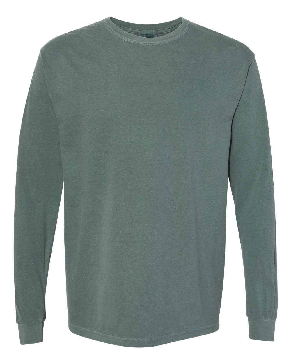 Comfort Colors® Garments Dyed Heavyweight Crewneck Long Sleeve T-Shirt