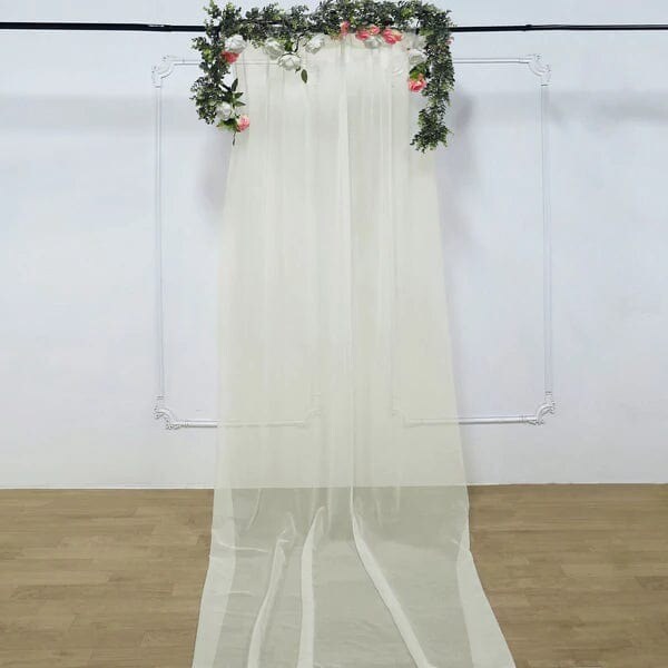 5ft x 14ft Premium Chiffon Sheer Backdrop Michaels