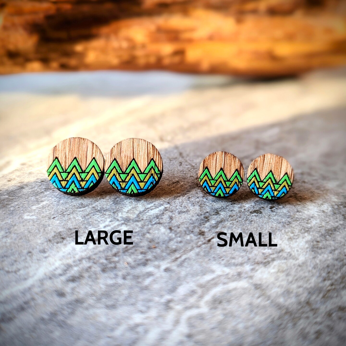 Forest Earrings  -  Wanderlust Tree and Nature Jewelry product 5