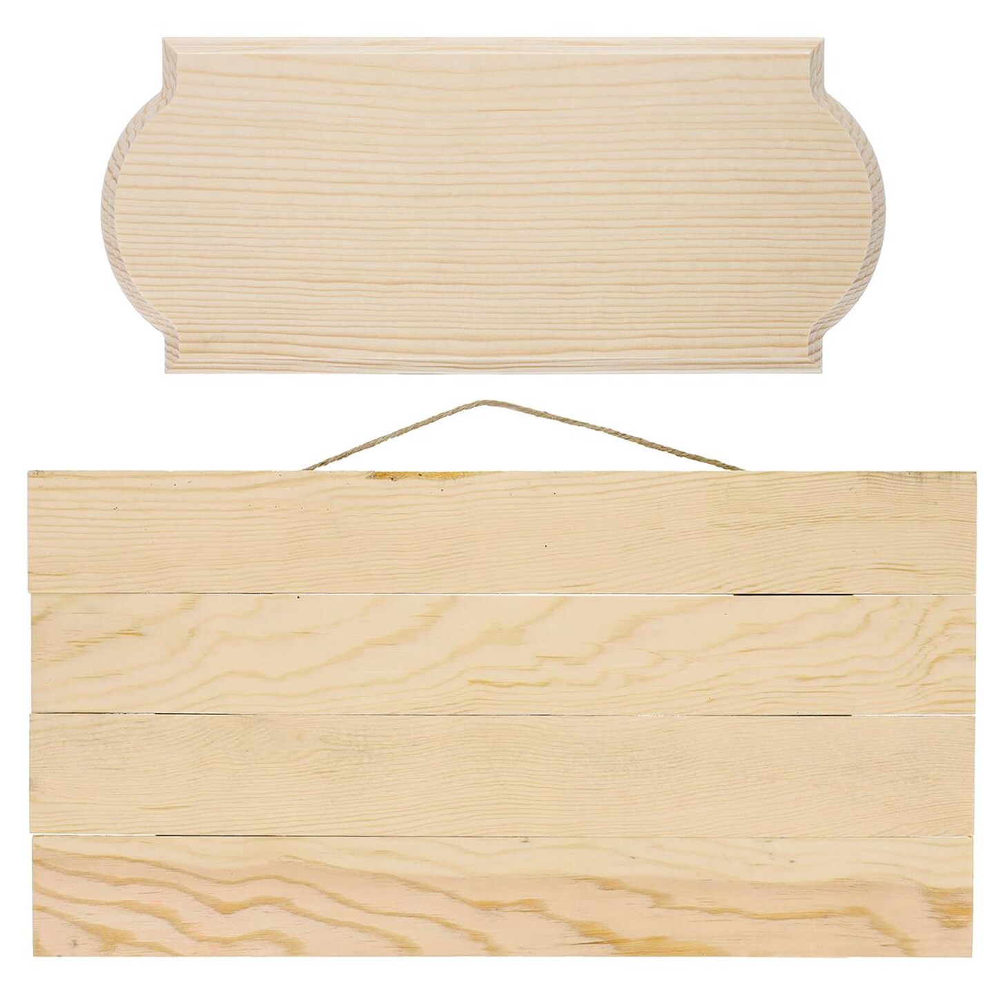 Good Wood Signboard 14&#x22; &#x26; Pallet Plaque 16x8.25&#x22;