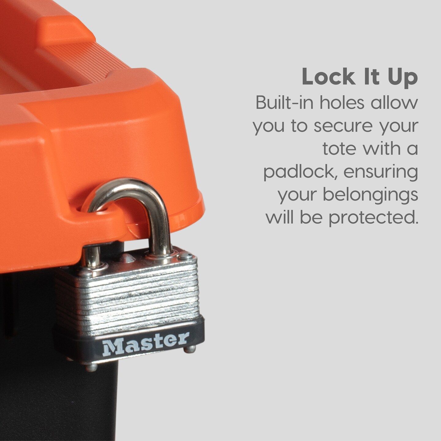 IRIS USA Lockable Heavy Duty Plastic Storage Bins Container with Lids and Secure Latching Buckles