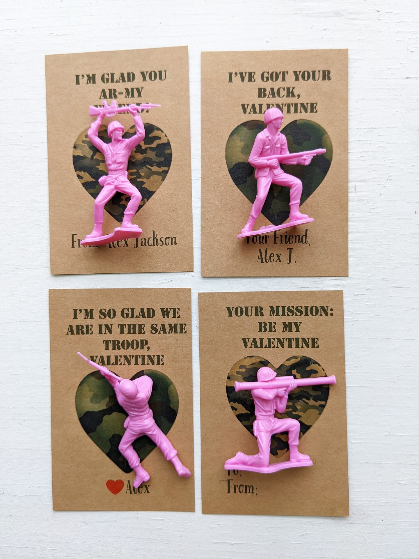 Valentine cards for sales men