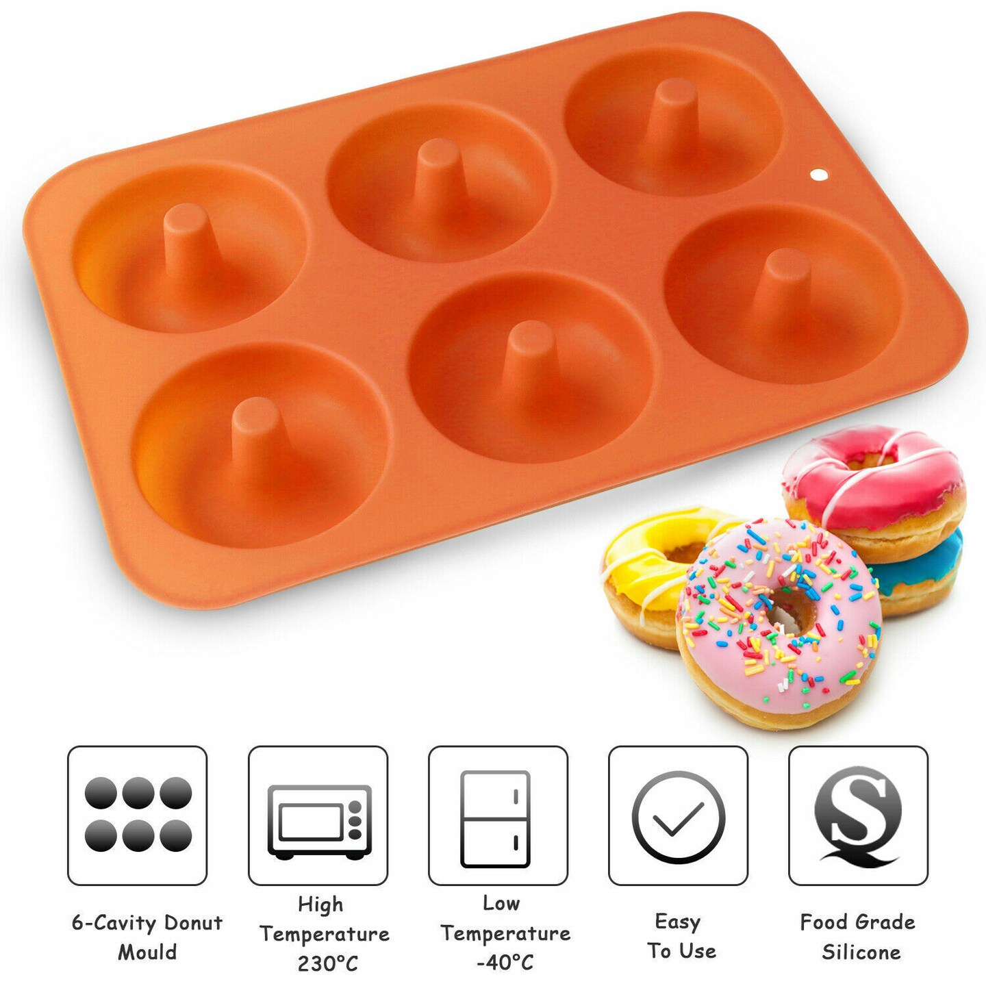 Kitcheniva Silicone Donut Molder