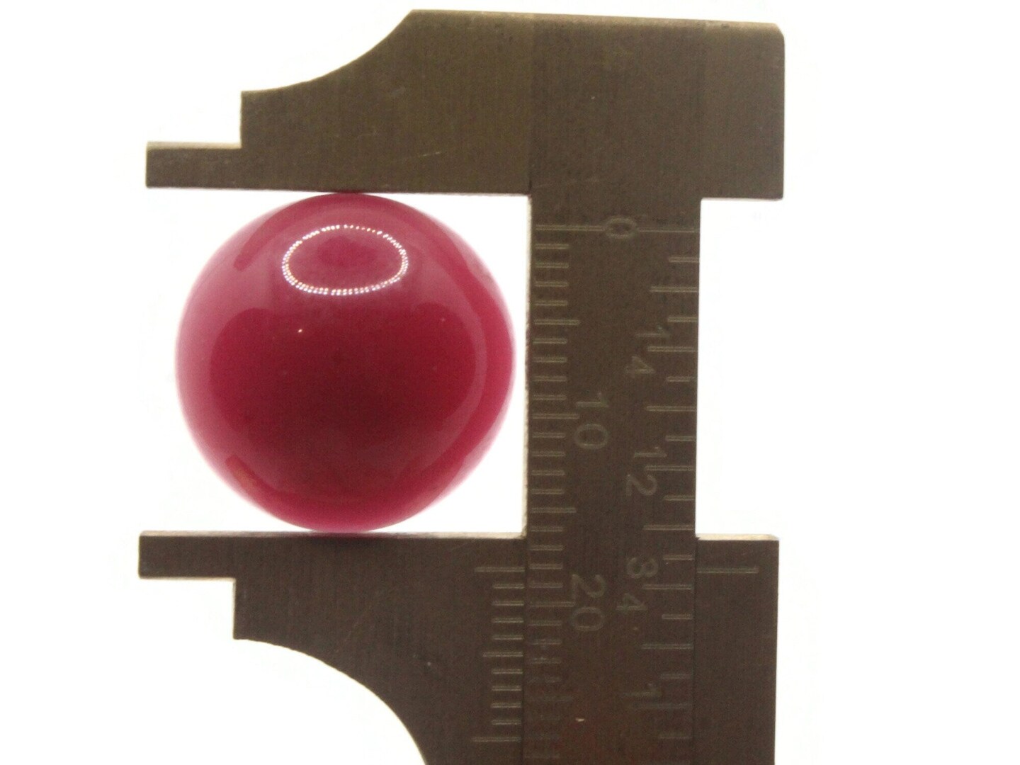 4 18mm Vintage Maroon Purple Moonglow Lucite Round Shank Buttons