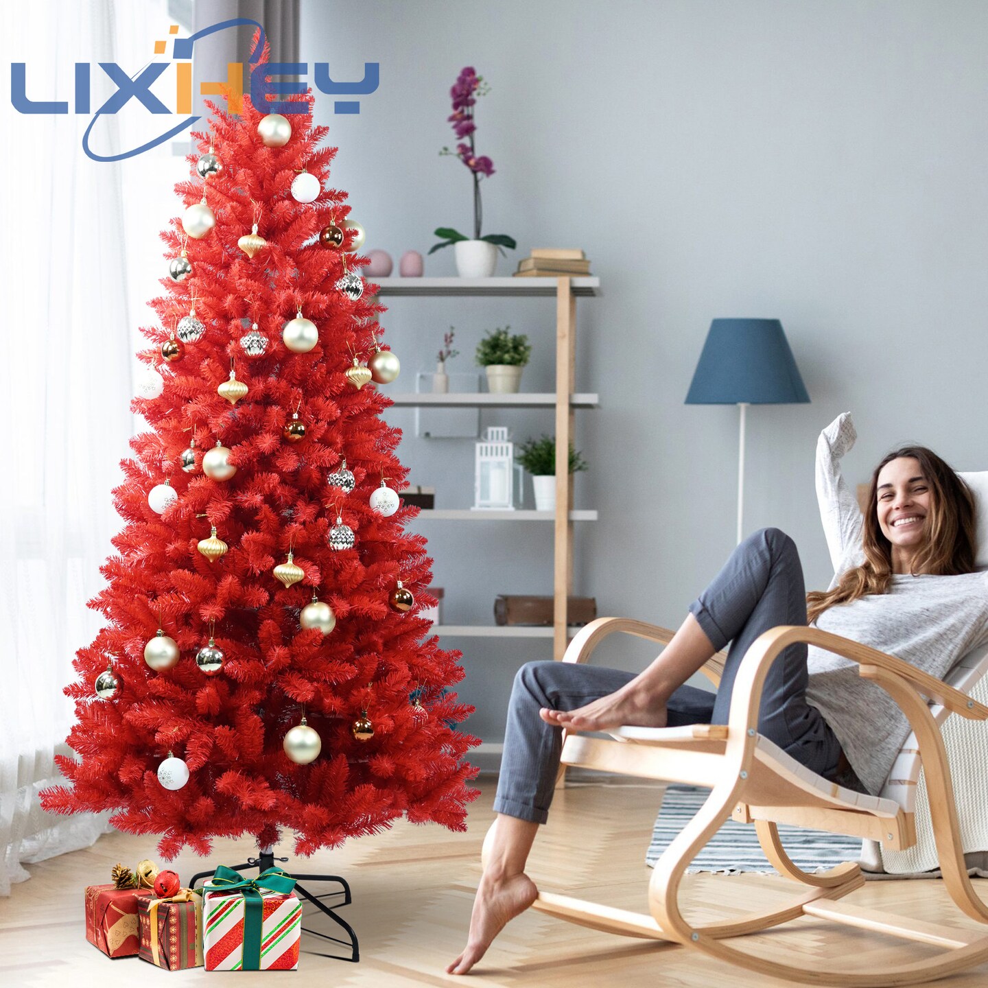 5ft PVC Automatic Tree Environmentally Friendly Fireproof Artificial