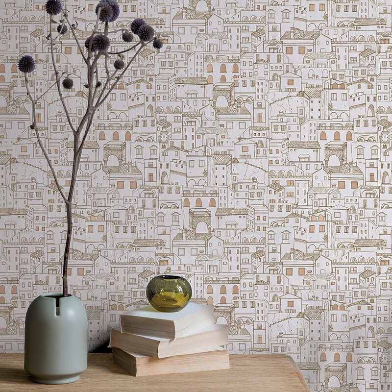 Tempaper &#x26; Co. Amalfi Peel and Stick Wallpaper, Daylight, 28 sq. ft.