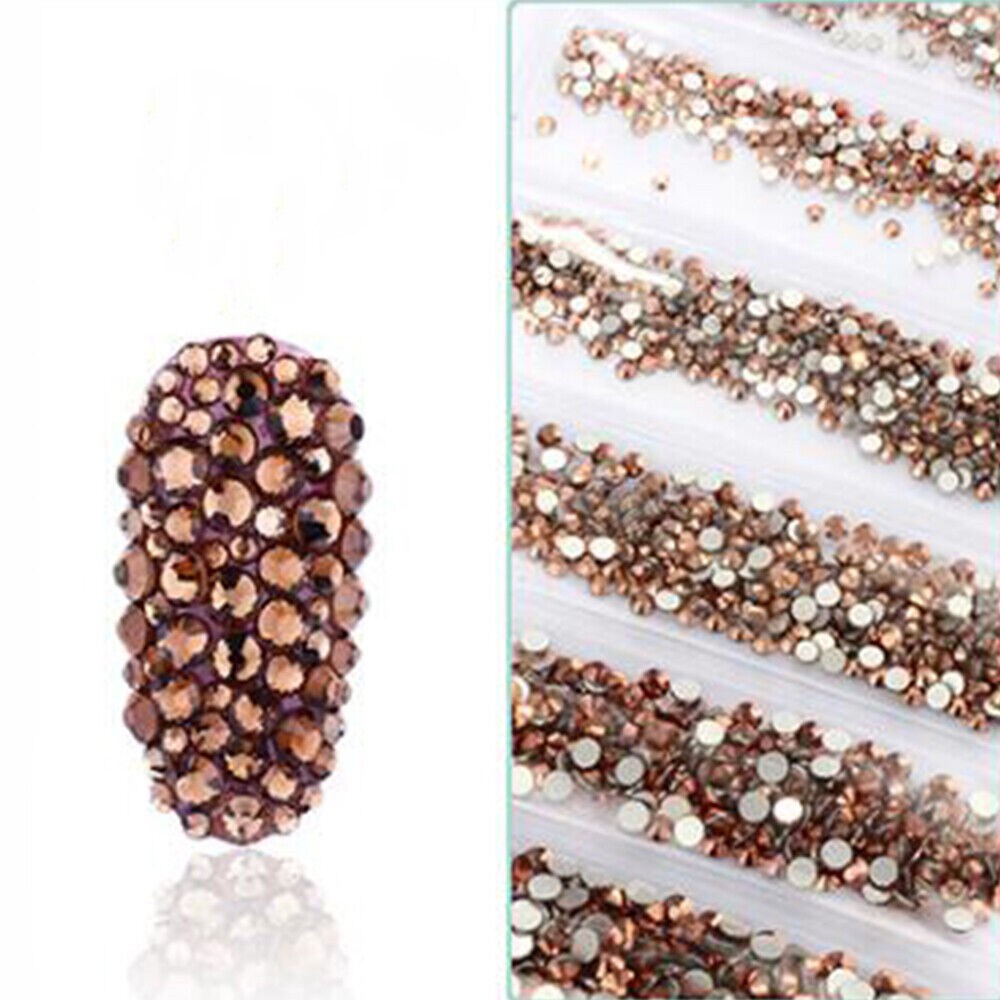 Kitcheniva Nail Art Rhinestones Glitter Crystal Gems