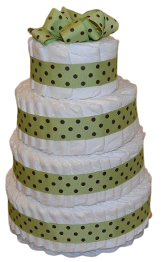 Decorate it yourself Diaper Cake DIY Diaper Cake Plain Diaper Cake Baby Shower Centerpiece New mom Gift MakerPlace by Michaels