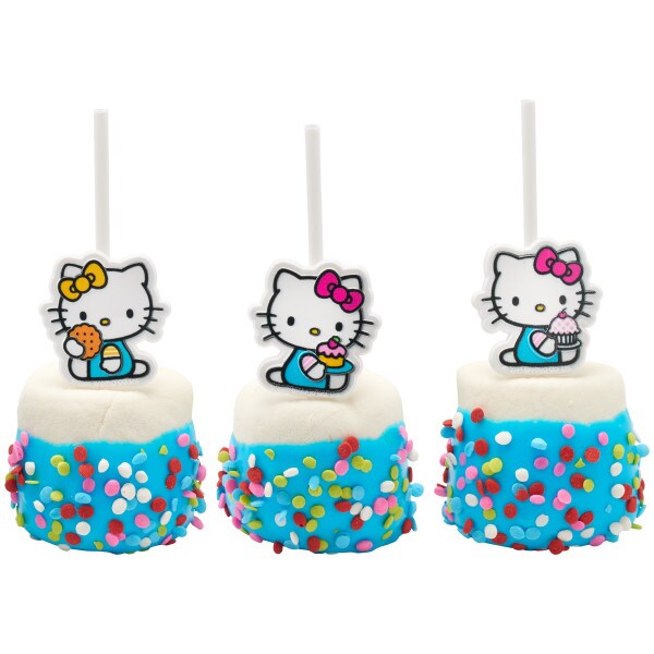 Hello Kitty and Mimmy Cupcake Rings, 12ct