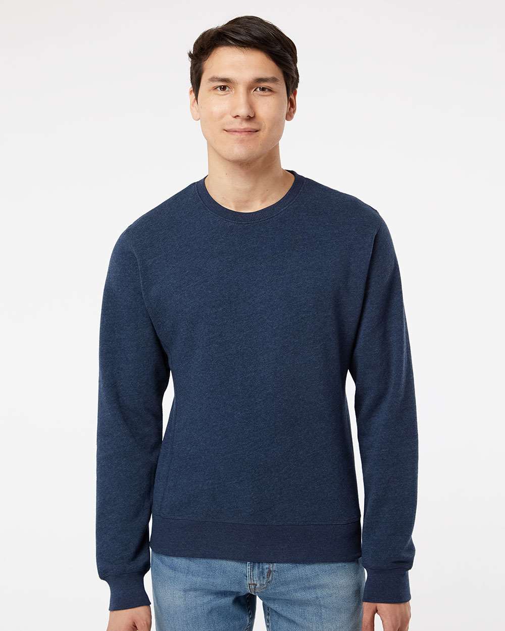 J. America&#xAE; Triblend Fleece Crewneck Sweatshirt