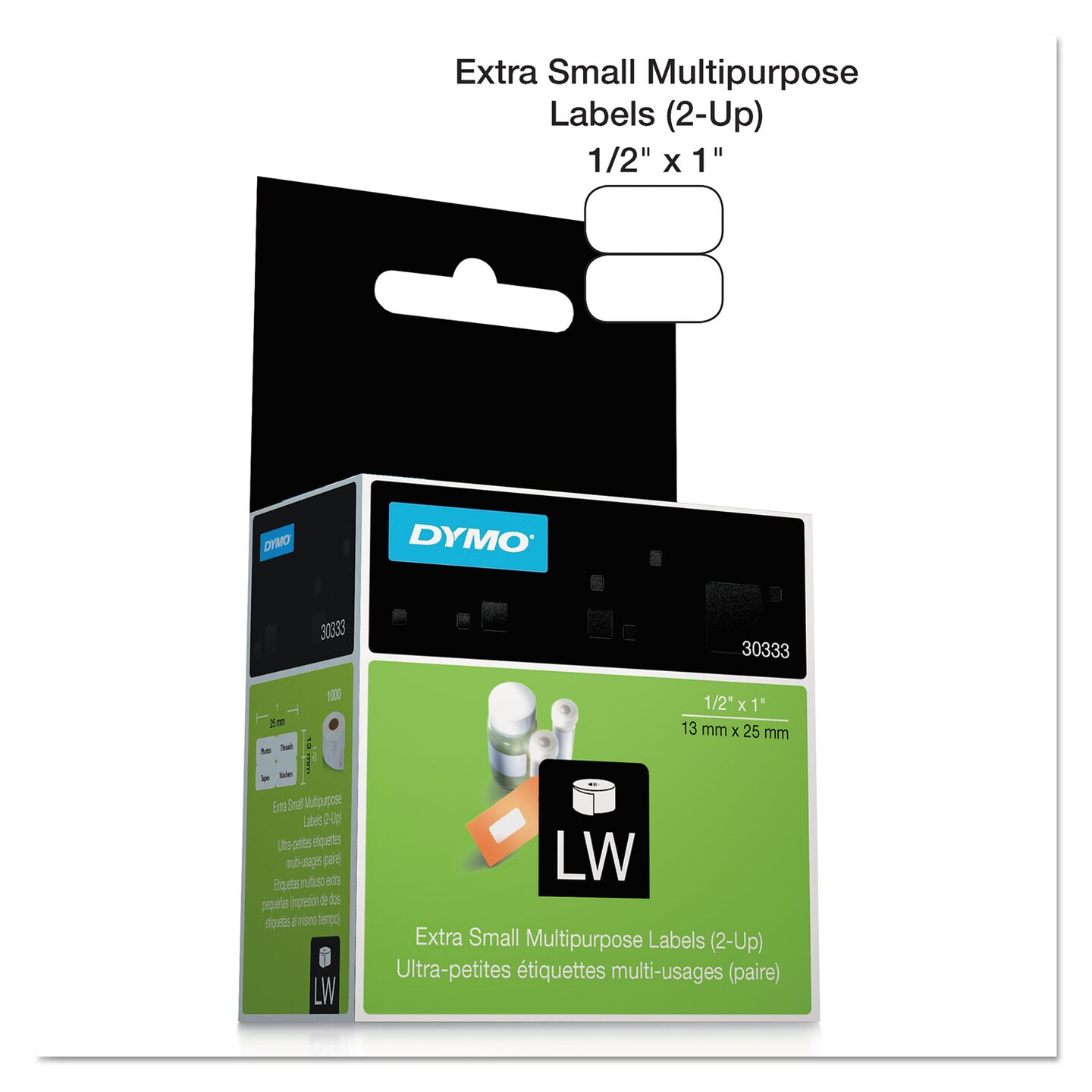 LabelWriter Multipurpose Labels, 0.5