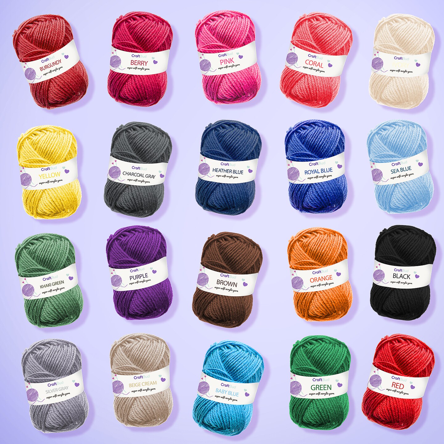 CraftBud DIY Crochet Kit with Digital Counting Crochet Hook Set