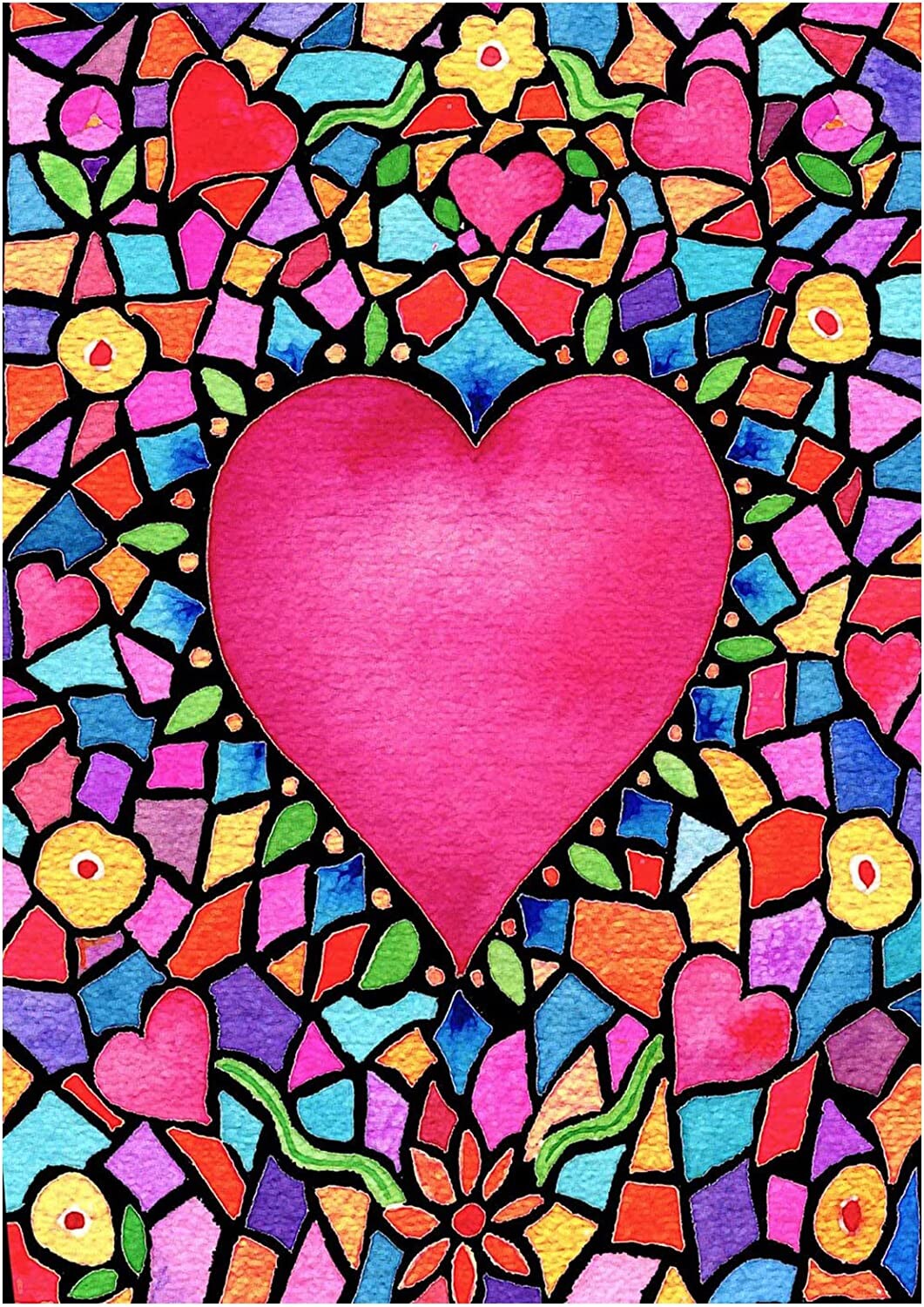 5D Heart Design Diamond Painting Kits