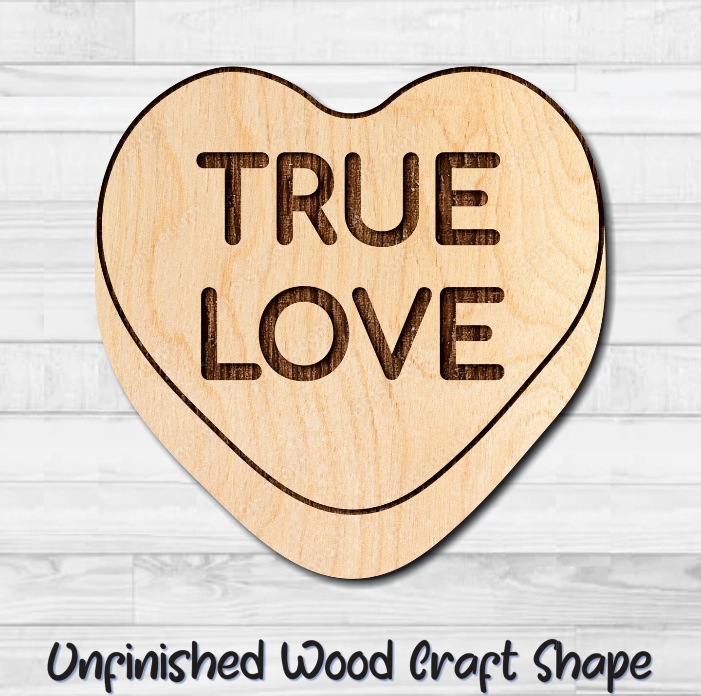 18 Heart Unfinished Wood Cutout Shape