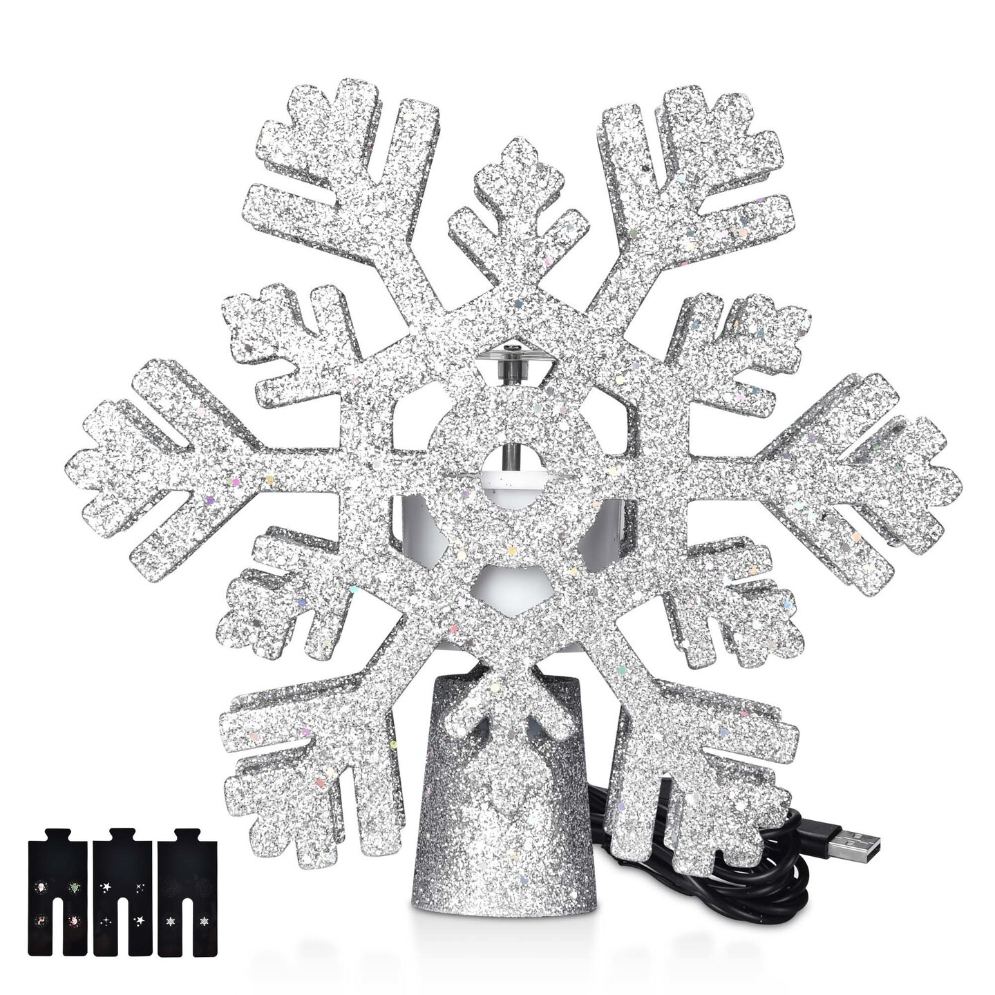 Christmas Tree Topper Sliver Snowflake pattern | Michaels